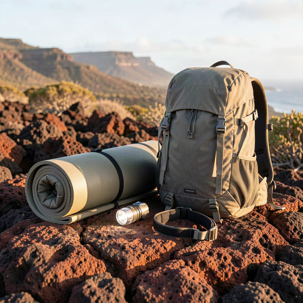 Basic camping equipment kit
